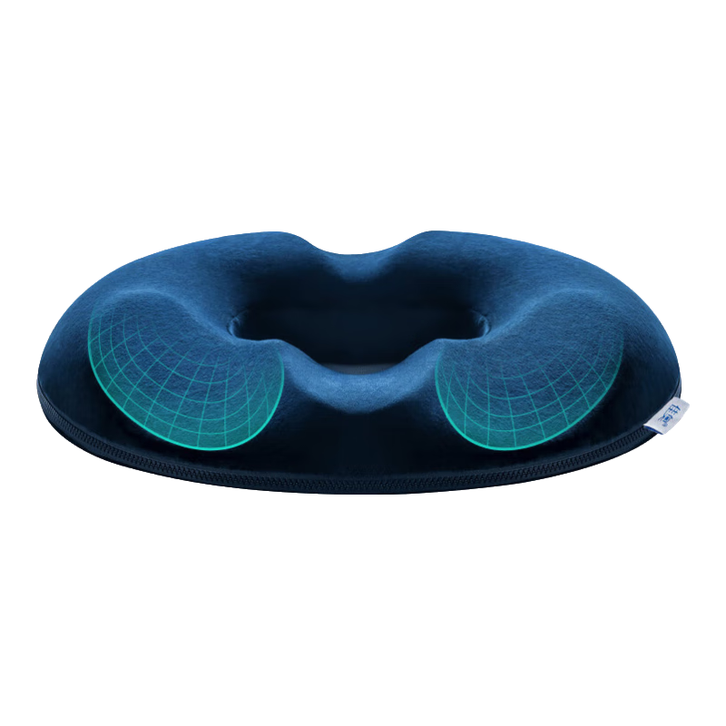 JAGO Hemorrhoid Cushion, Office Post-Surgery Prostate Butt Pad, Hollow Breathable Tailbone Fracture Seat Ring Chair Pad