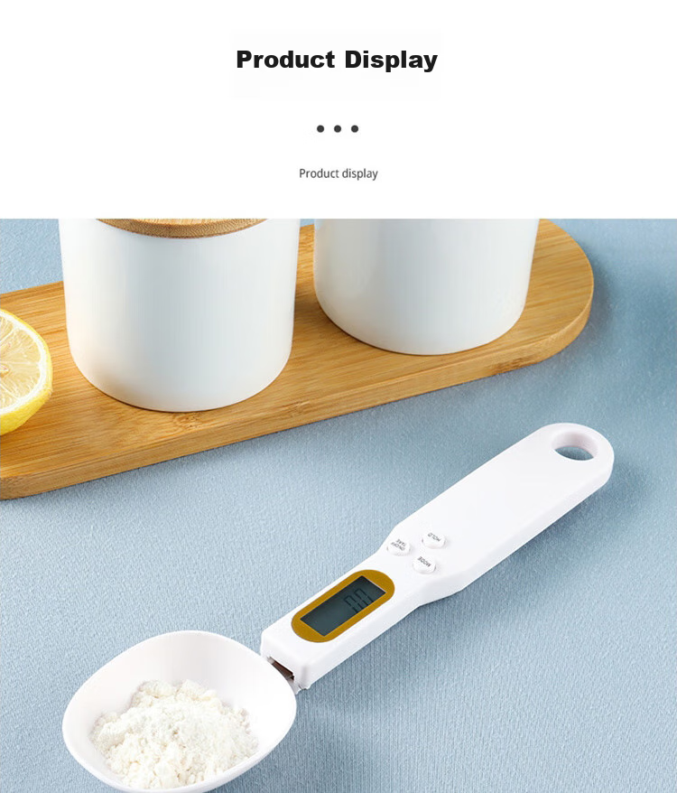 BJ (Baijie) Electronic Measuring Spoon Scale, Baking Scale, Household Kitchen Electronic Scale, Home Baby Food And Milk Powder Food Scale 18