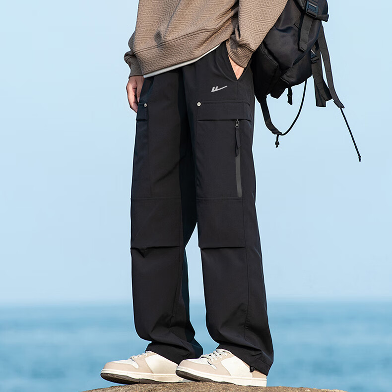 Huili Men's Outdoor Tactical Pants, Breathable And Wear-Resistant Cargo Pants, Windproof And Waterproof Hiking Trousers for Me 12