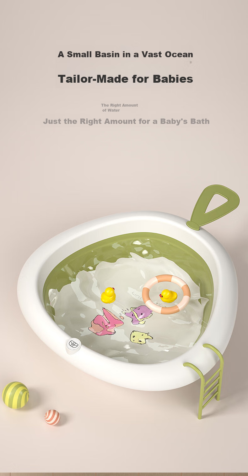 MR Extra Large 46CM Plastic Basin, Thickened Deep Face Washing Basin, Baby Bathing Basin, Vegetable Washing Basin, Washbasi 10