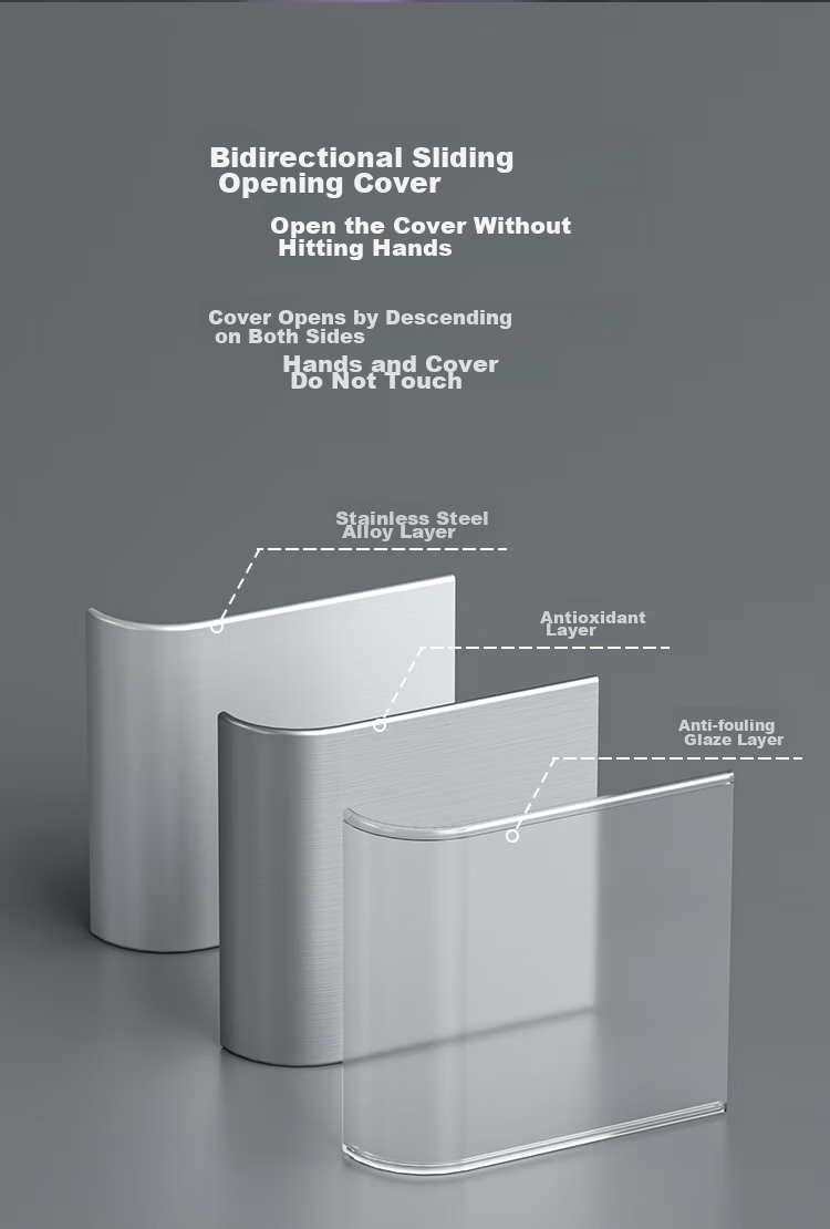 JD Original Stainless Steel Smart Sensor Trash Can 15L with Lid for Bathroom, Kitchen, Living Room And Office 15