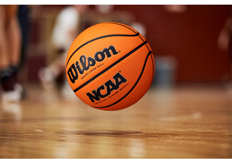 Wilson NCAA Official Competition Ball EVO NXT, American High School Indoor Microfiber Size 7 Basketball 11