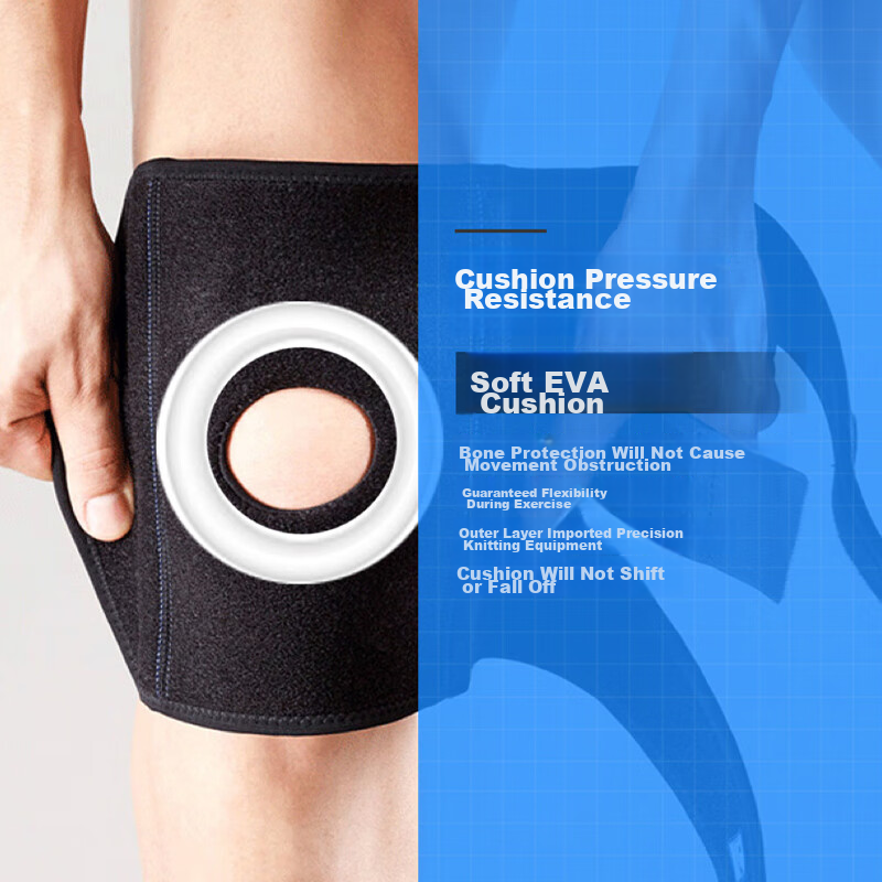 LP 733CN Upgraded Breathable Sports Knee Pads for Basketball And Soccer with Double Spring Support for Heavy Weight, Extra Large Size, Two-Pack 10