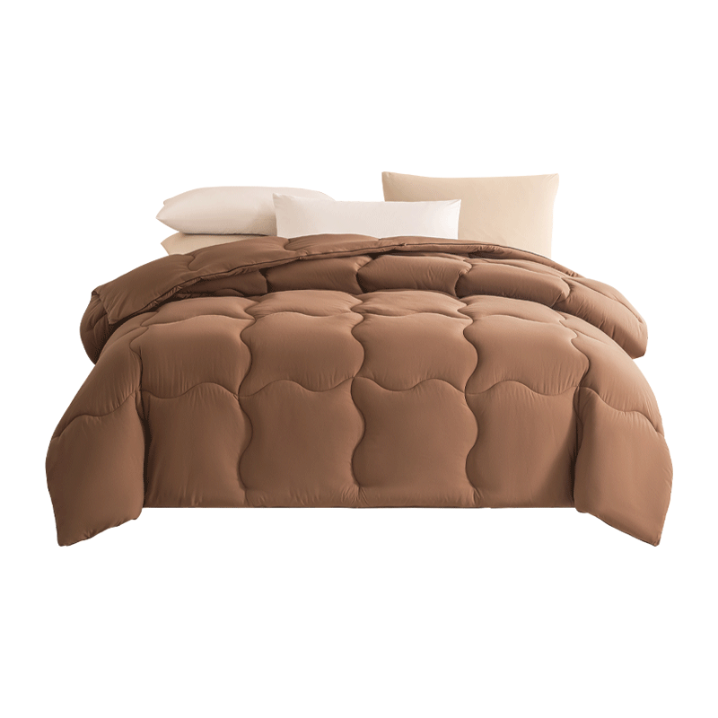 JD Original Xiao Cai Bei, 100% Virgin Fiber Class A Machine Washable Comforter, Spring And Autumn Duvet, 2x2.3m, Xiao Ka