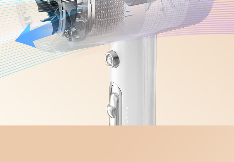 AUX Hair Dryer, Home Use, Negative Ion Blue Light Hair Protection, Non-Damaging Electric Blower, 1800W High Power Quick-Drying Hair Dryer, Portable Dorm Hair Dryer 16