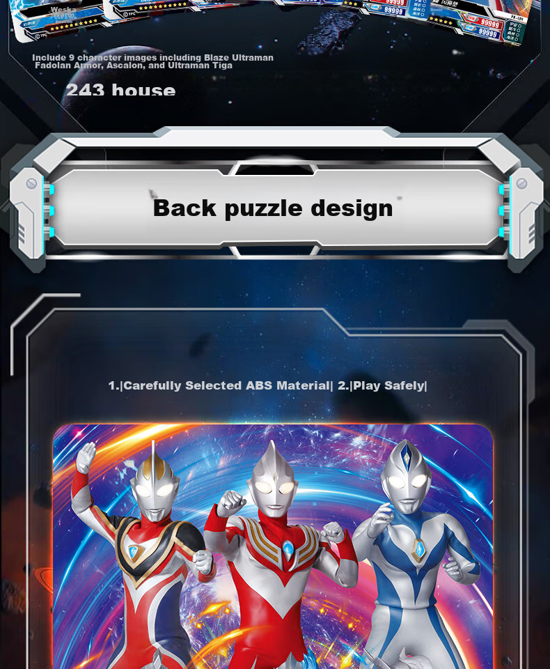 Kayou Ultraman Card Pack Glory Edition, Official Card Game Accessories, Toys, Birthday Gift 5