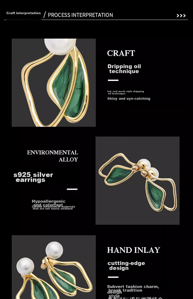 Eternelle French Eternal Original Butterfly Series Earrings, Luxury Niche Design, New Style in 2026 7