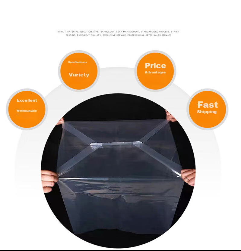 QDZX Moving Storage Bags, Housewarming Bags for Quilts, Clothes, Luggage, Moisture-Proof Bags, Dust-Proof Storage Bags, 60*40*85 Cm, Pack of 5 3