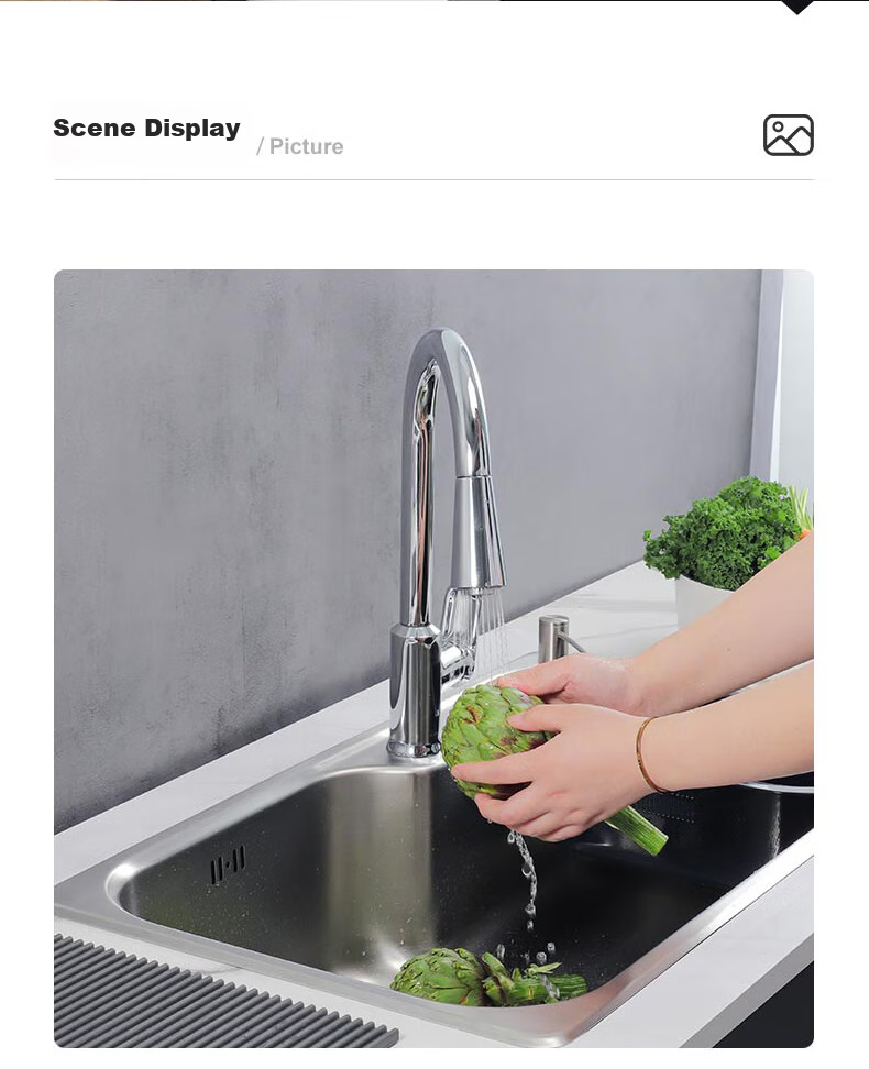 Kohler Kitchen Faucet Taoli High-Arc Pull-Out Faucet Copper Alloy 24339T Upgraded Version 12
