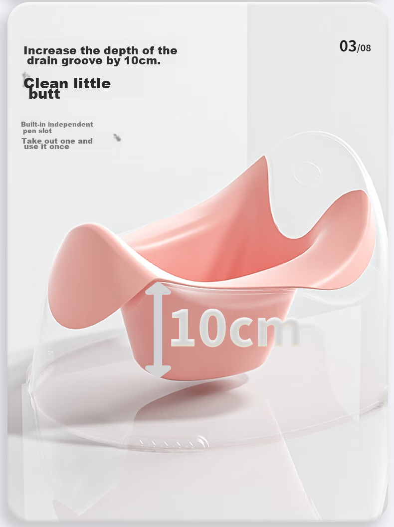 Guangduola Children's Foldable Portable Toilet Small Potty Car Travel Baby Infant Urinal 5
