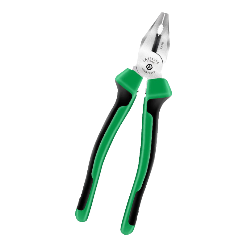 LAOA LA111218 8-Inch Steel Wire Pliers Industrial Tiger Pliers Household Clamping Wire Cutters
