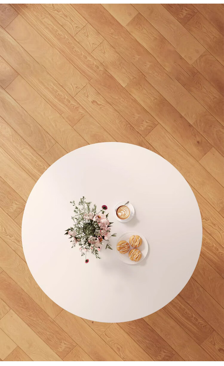 Churong Folding Table Home Rental Foldable Dining Table Simple Outdoor Portable Small Table CJ162 Round 70 8