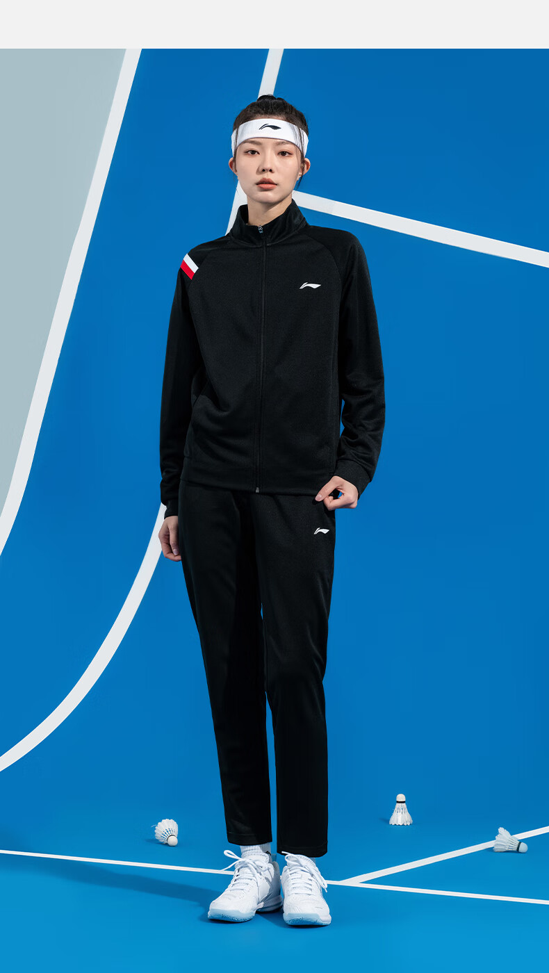 Li-Ning Badminton Outfit for Men And Women, Autumn And Winter Long-Sleeve Sports Set, Team Uniforms, Sportswear, School Uniforms 3