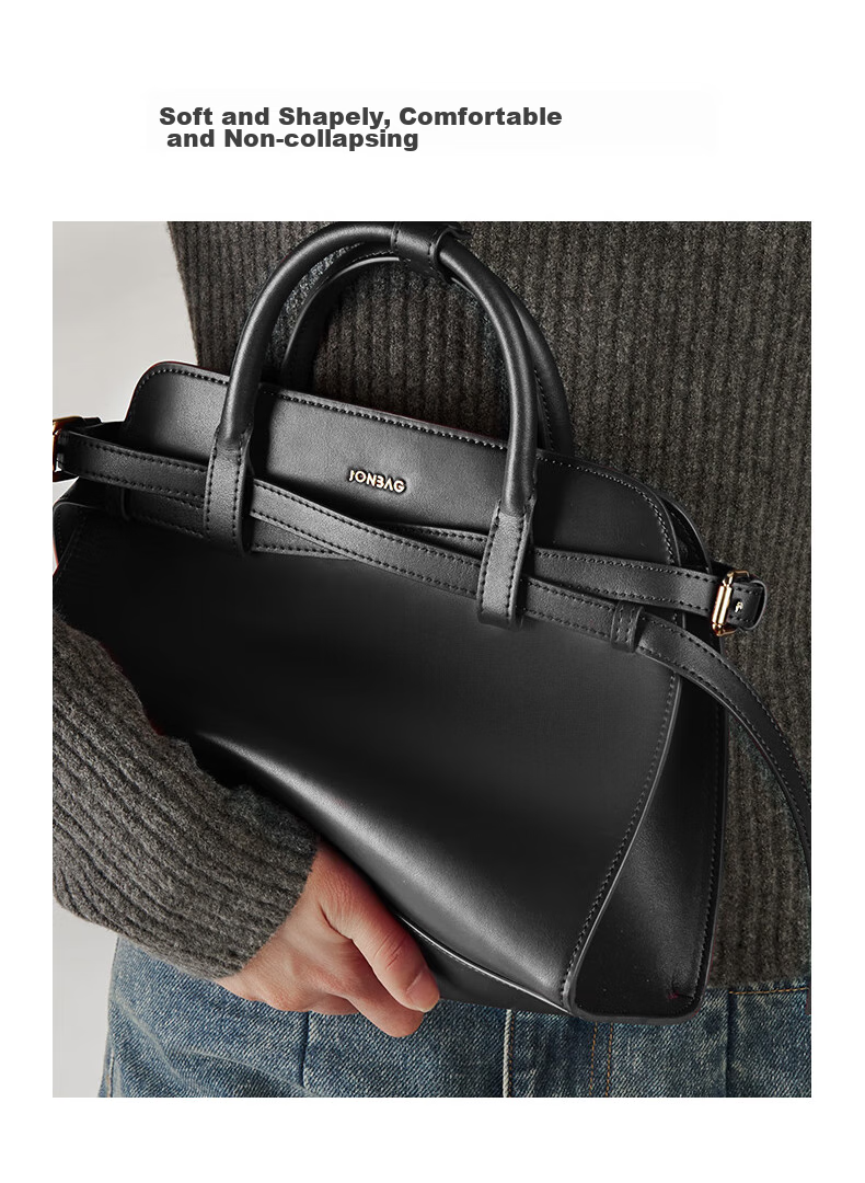 JONBAG Leather Kelly Bag Strap Handbag for Women, Elegant Red Wedding Bag 2026 New Style Wedding Souvenir Gift for Girlfriend 13