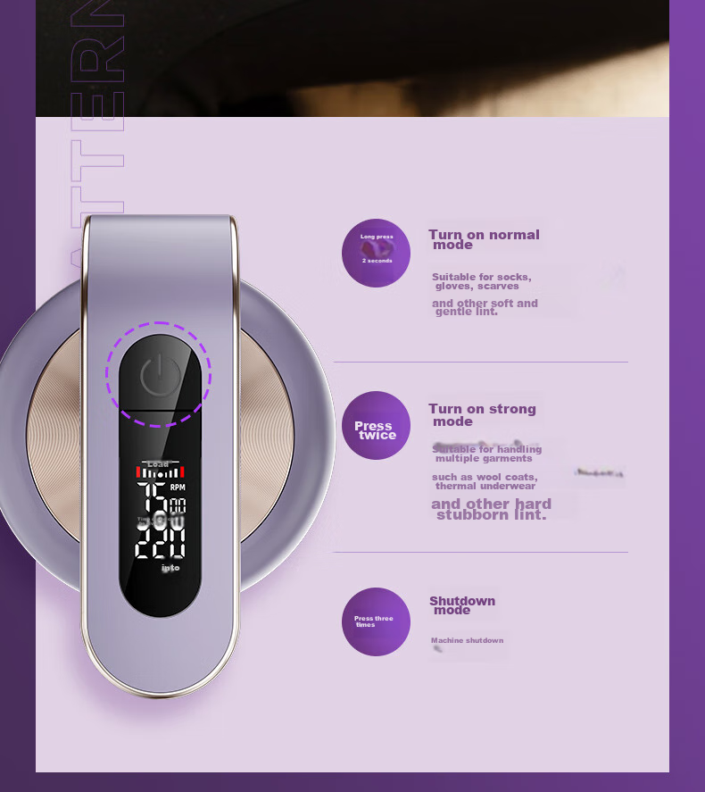 Zhigan Lint Roller, Hair Remover, Pilling Remover, Shaver, De-Piller, Clothing Defuzzer, Suction Tool, Anti-Fabric Damage Shaver, M33 10
