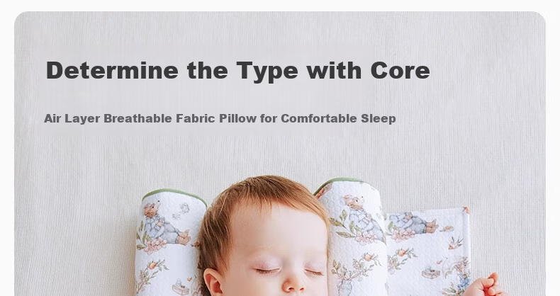 BUBBLE TREE [0-2 Years Old Anti-Flat Head Shaping Pillow] Newborn Infant Shaping Pillow, Children's Baby Head Correction Pillow 3