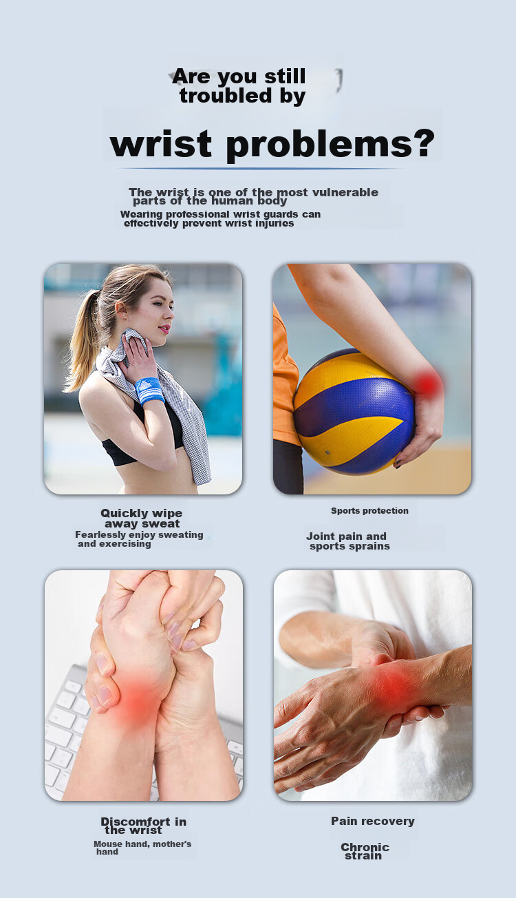 Li-Ning Wrist Guard Sports Badminton Basketball Volleyball Women's Protective Sleeve Cooling Fitness Sprain Wrist Tendon Sheath Wristband for Me 3