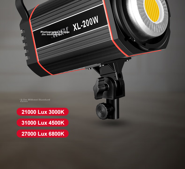 Hakutatz XL-200W Deep Softbox Kit, Live Streaming Fill Light, Professional Photography Lighting, Soft Sunlight Lamp, Continuous Light, Children's Photo And Video Portrait, Streamer Clothing Light Box Equipment 9