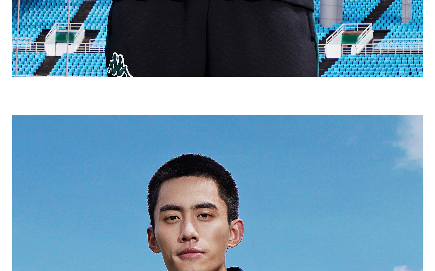 Kappa Back-To Spring And Autumn 2026 New Sports Jacket for Men, Casual Color-Block Knit Cardigan for Women K0E52WK01D 23