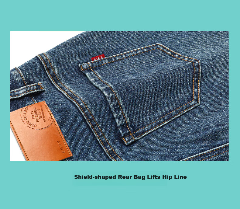 ESE-Y Spring 2025 New Slim-Fit Straight-Leg Jeans for Women with Four-Way Stretch, Slimming Effect, Ankle-Length, Denim Blue, Size 27 14