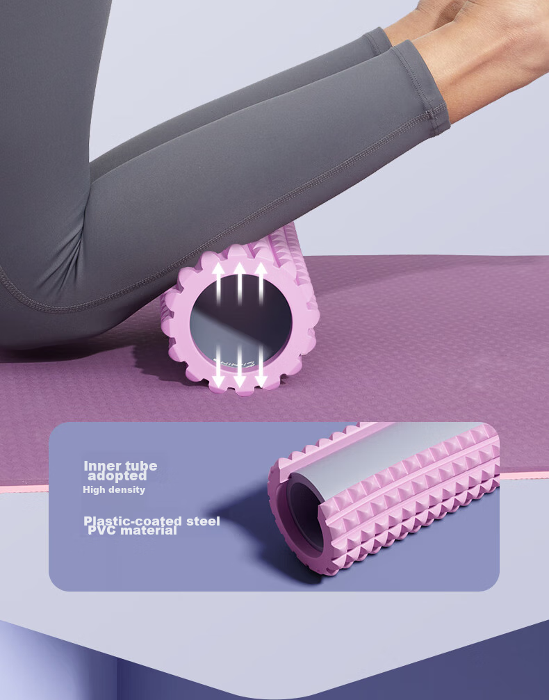 Li-Ning Foam Roller Solid Core Muscle Relaxation Back Roller Massage Wheel Fitness Yoga Column Leg Back 33CM 21