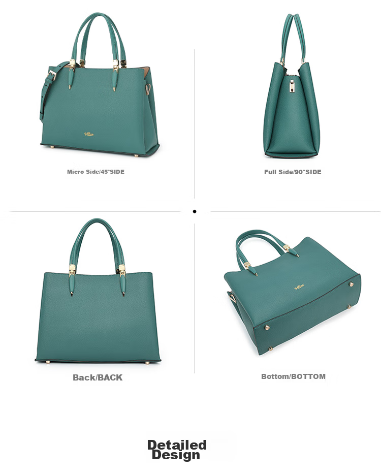 Goldlion Women's Handbag, Simple And Elegant Business Tote Bag, Birthday Gift for Ladies 24