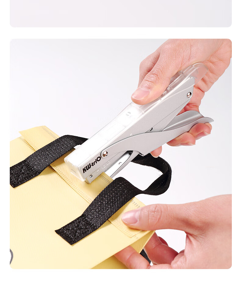 KW-Trio [Super Popular] Handheld Stapler, Portable Office Stapler, Takeout No.10 Stapler, Can Staple up to 10 Pages 17