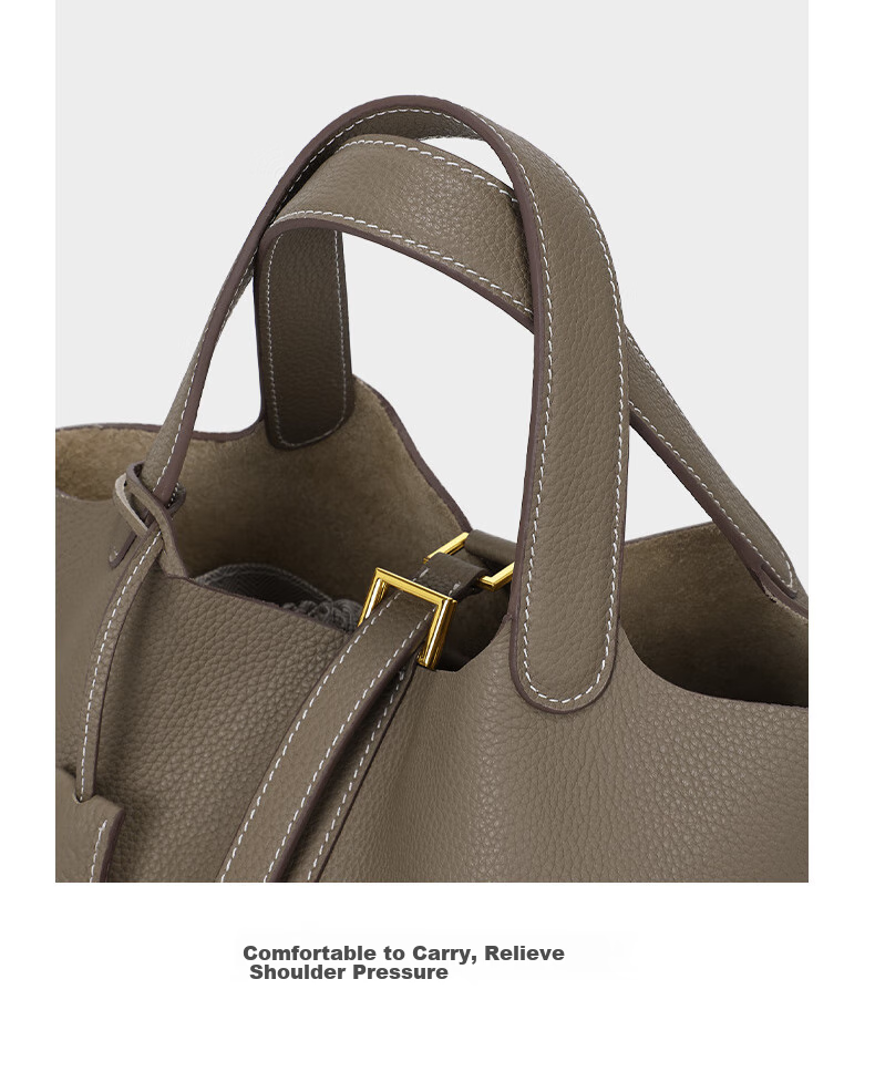 CASSILE Women's Handbag, Luxury Tote Bag with Large Capacity, Practical Water Bucket Bag, Perfect Gift for Wife on May 20th 14