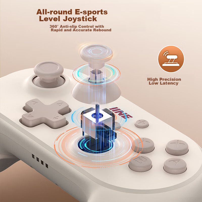 Liangzhi (INE) Little Steel Cannon Controller Switch2 Awakening PRO Controller Bluetooth Wireless Mobile Phone PC Steam TV Macro Recording Pokemon ZA NS2 Accessory 5