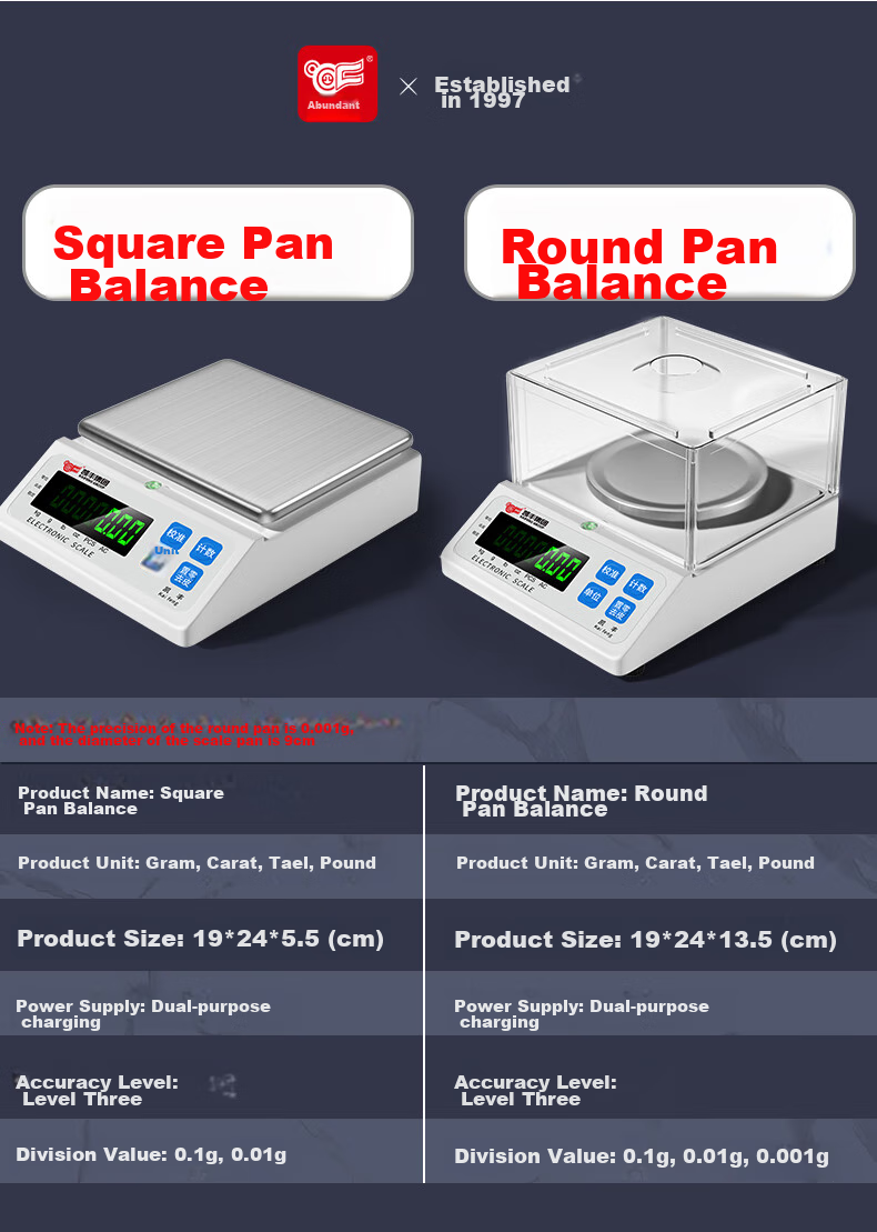 Kaifeng Electronic Balance Scale, 0.1g High-Precision Gram Scale, Food Scale, Gold And Jewelry Scale, Precision Analytical Balance, Counting Scale 5