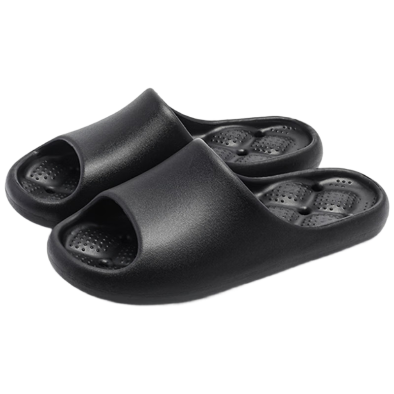 MINISO Bathroom Water-Draining Slippers for Men And Women, Summer Quick-Drying Indoor Home Couple Shower Massage Non-Slip Sandals
