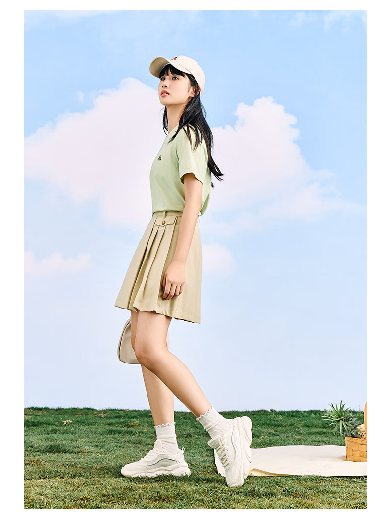 ANTA Miaomiao Shoes | Guan Xiaotong's Style Dad Shoes, Women's Shoes for Autumn, Breathable Mesh Upper, Thick-Soled Height-Increasing Casual Sneakers 8
