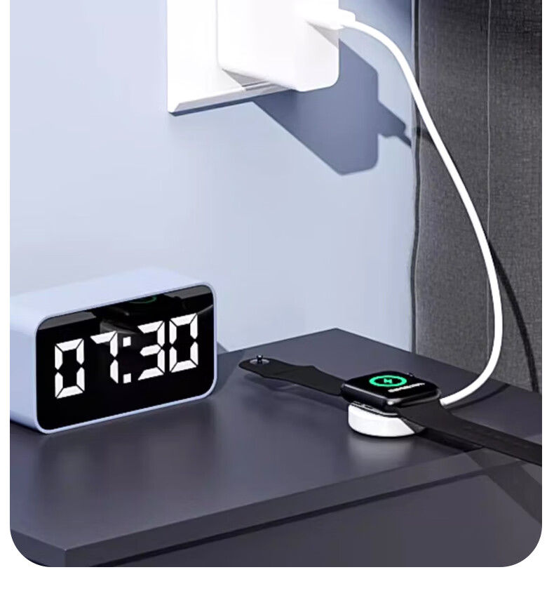 Masentek Wireless Charger Magnetic Dock for Apple iWatch Series 9/8/7/6/5/4/3/2/SE/Ultra Universal USB/Type-C 10
