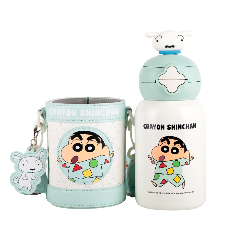 BEDDYBEAR Starry Sky Dual-Use Children's Insulated Cup with Straw, 316 Stainless Steel Large Capacity Thermos, 600ML, Sleepwear Xiaoxi