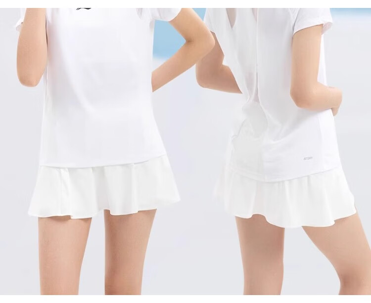 Li-Ning Yoga Wear for Women, Mesh Back Short-Sleeve Top, Sports Running Fitness Clothing, Fashionable And Slim-Fit 10