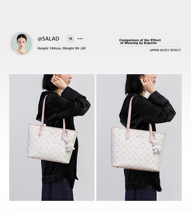 NUCELLE Angelababy Style Pegasus Tote Bag, 2026 Shoulder And Handheld Large Capacity Commuter Bag, Women's Birthday Gift 11