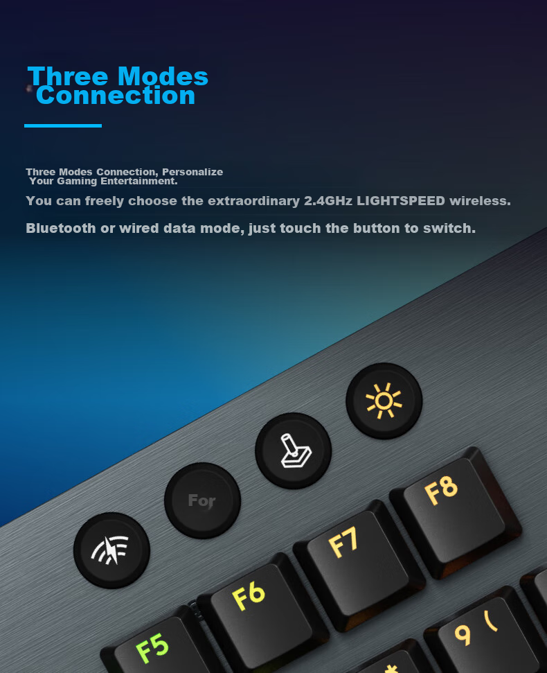 G G915 X LIGHTSPEED TKL Low Profile Gaming Keyboard (White-T), Brown Switch (Slight Paragraph Feel, Universal Switch) 6