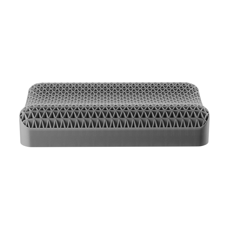 Yimian Non-Memory Foam Pillow, Adult Cervical Pillow Core, Pressure-Relieving, Comfortable Sleeping, Fits Head Well, Breathable, Washable, Classic Pillow, Gray Color
