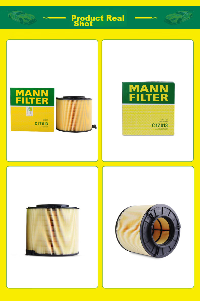 MANNFILTER Air Filter Element C17013 C17013/1 for Audi A4L 1.4T/Q5L A4 A5 2.0T 9
