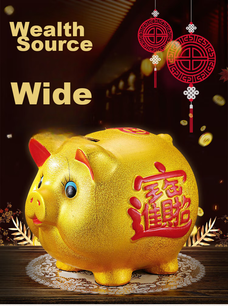 Youjia Quality Piggy Bank Save and Withdraw Children's Birthday Gift Little Pink Pig for Girls Children's Day Gift 1