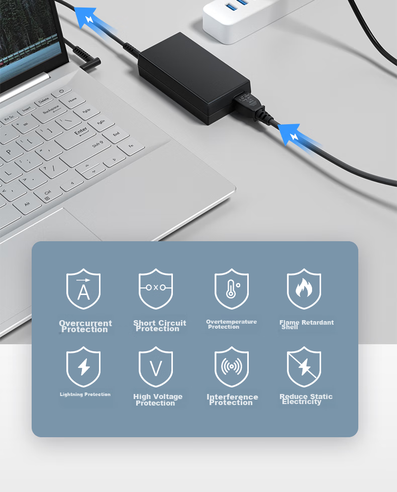 HP Type-C Data Cable, Dual-Ended PD100W Fast Charging Cable, C to C Charging Cable, Suitable for Apple IPhone 15/iPad Pro/Macbook Laptops, Huawei, Xiaomi 9
