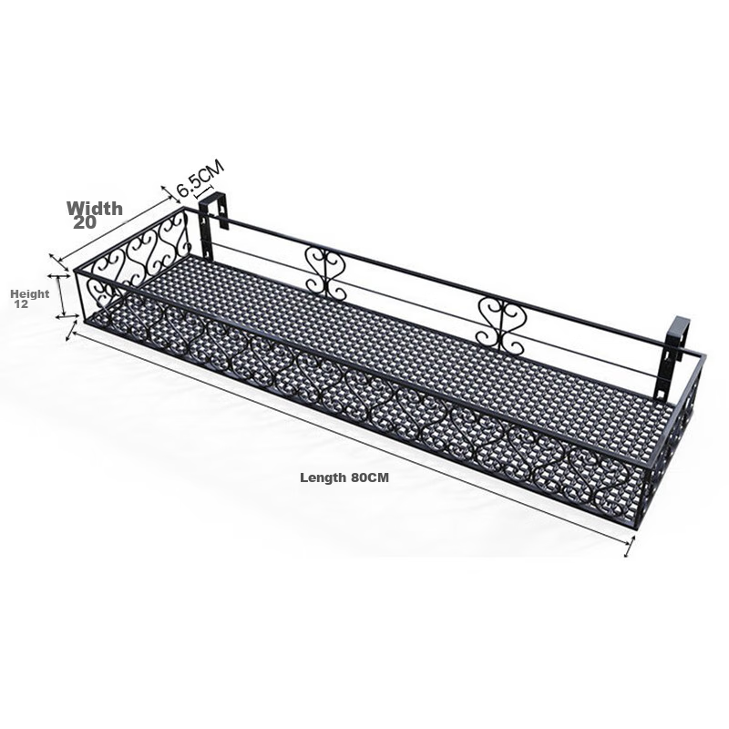 Anerya Flower Stand, Balcony Decorative Multi-Tier Home Storage Rack, Outdoor Iron Art Flower Stand, Living Room Pothos Succulent Plant Pot Shelf 12