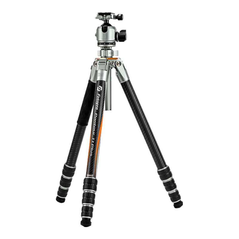 Fotopro T1 Plus Bowl Base Model, 10-Layer Carbon Fiber, Multi-Expand Holes, Dual Panoramic Ball Head, All-Terrain Master-Level Photography And Videography Professional Camera Mirrorless Tripod