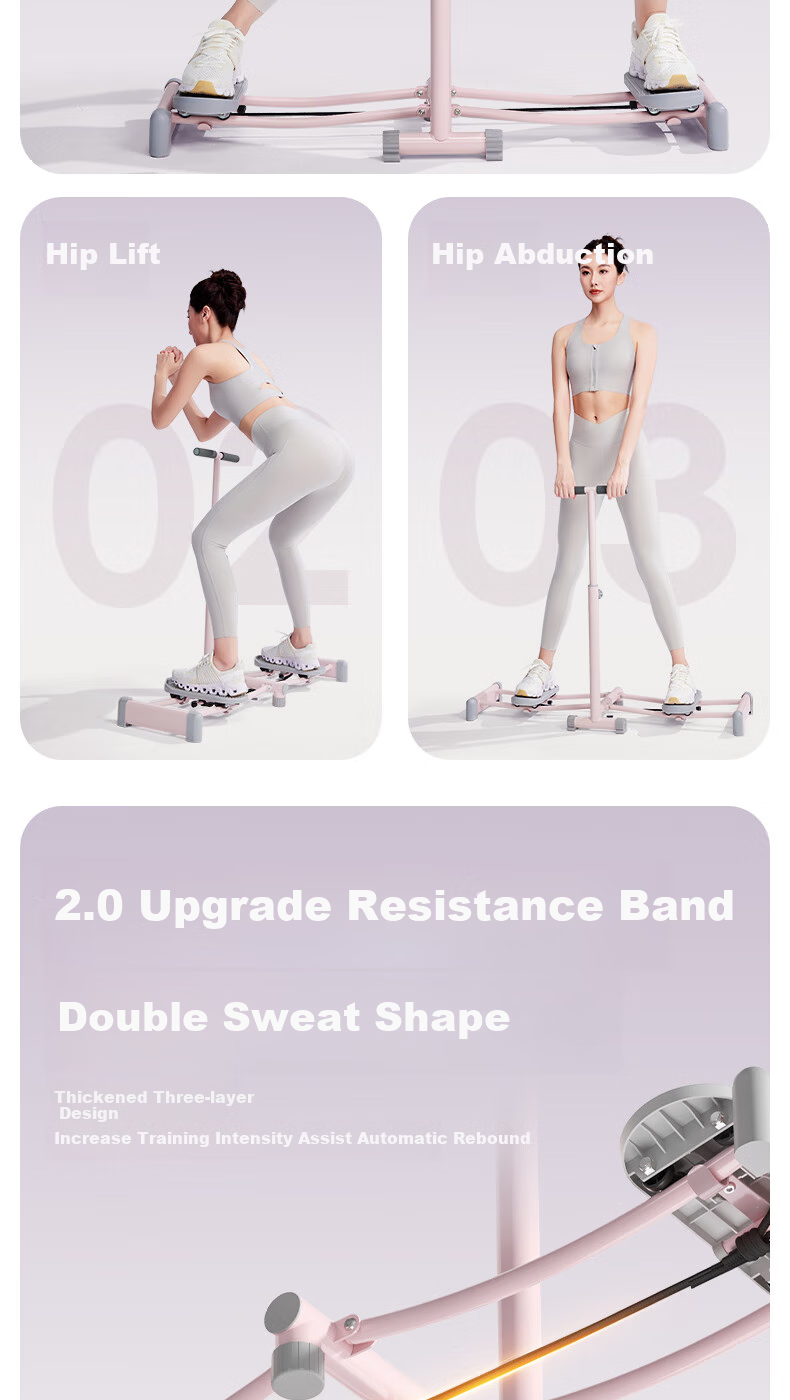 Yottoy Ski Machine Pelvic Trainer Leg Slimming Device Postpartum Women's Thigh Exercise Leg Press Machine 4