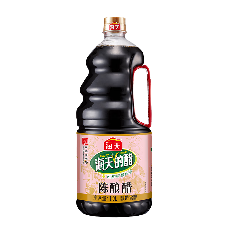 海天 醋 陈酿1.9L 4.5度 调味品 点蘸凉拌烹饪腌制