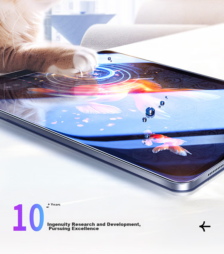 Baseus Paper-Like Screen Protector for IPad, Dust-Free Installation [Real Paper Feel, Ultra-Thin Bare Screen], Compatible with IPad Pro 18-22/Air5/4-11/10.9 Inch 12