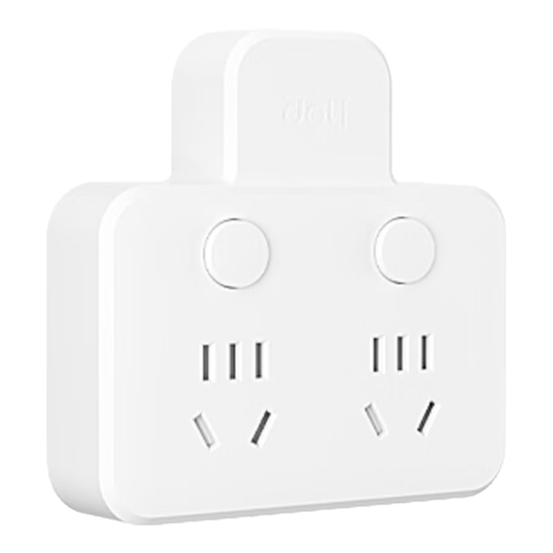 Deli 3C Certified National Standard Socket, Triangle-Shaped Wireless Socket/adapter/power Converter/multi-Outlet Adapter/power Strip, Independent Control One-To LU5006