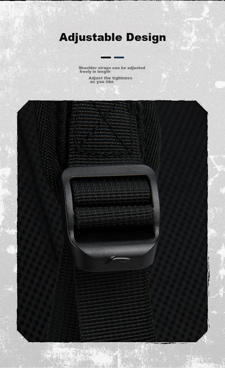 Li-Ning Table Tennis Backpack for Men And Women, Casual Fashionable Outdoor School Bag, Laptop Bag, Lightweight Multifunctional Sports Backpack 10