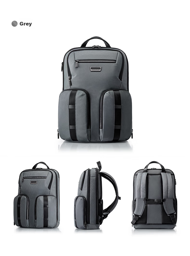 Xinxiuli Large Coffee Bag Men's Backpack, 15.6-Inch Laptop Bag, Business High-End Large Capacity Travel Bag, Father's Gift KO1 22