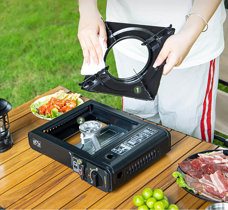 OFEIS Portable Stove, Explosion-Proof Outdoor Stove, Magnetic Stove, Camping Stove, Kasha Stove, Wilderness Gas Stove 10